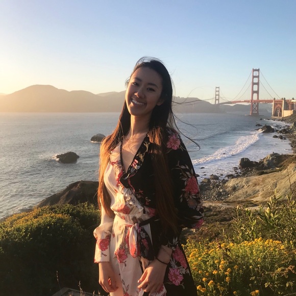 Misa Los Angeles Tabitha Satin Printed Wrap Dress - Picture 2 of 7